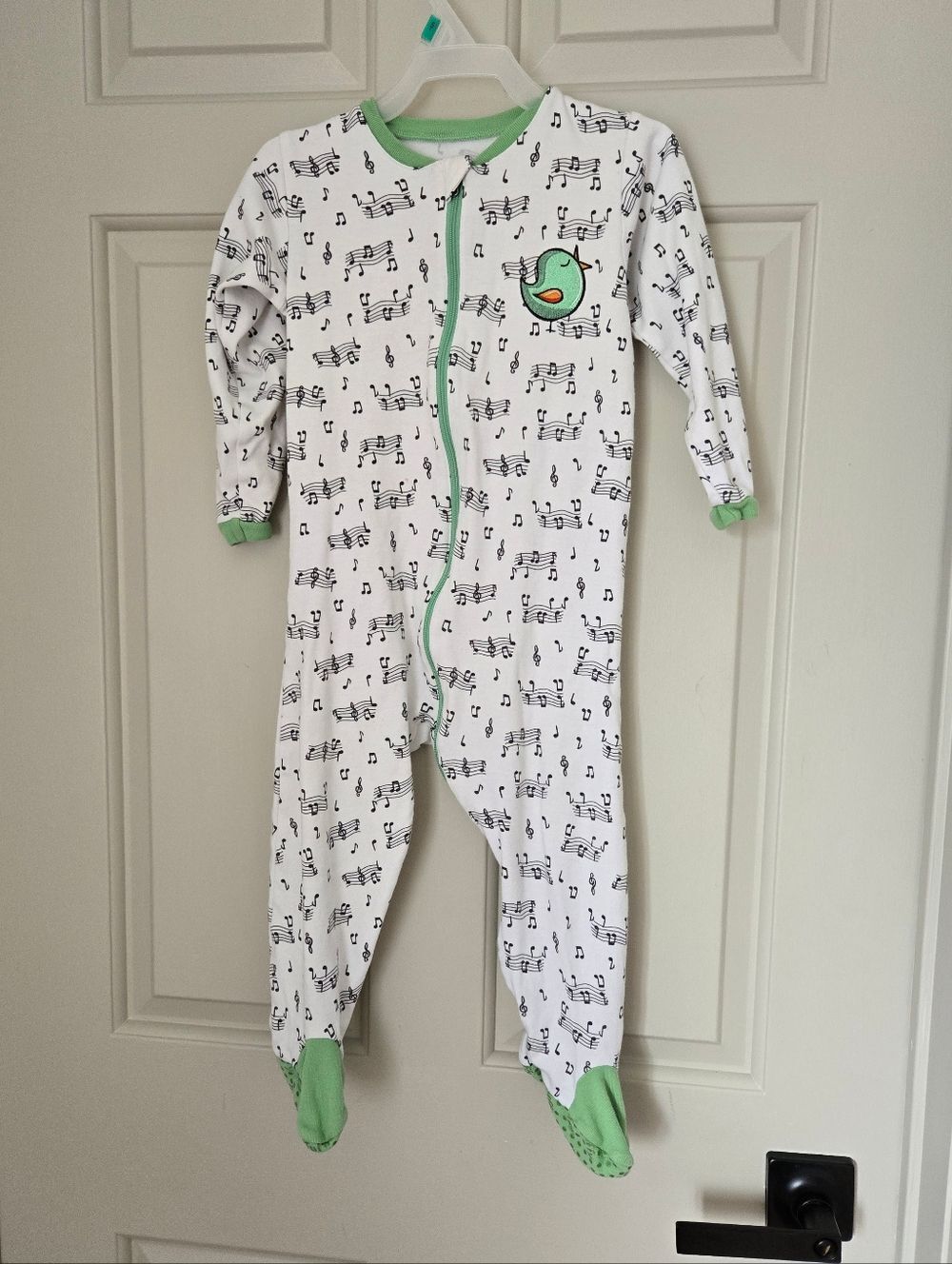 Tuffy 2-way Zipper Musical Notes size 24 M